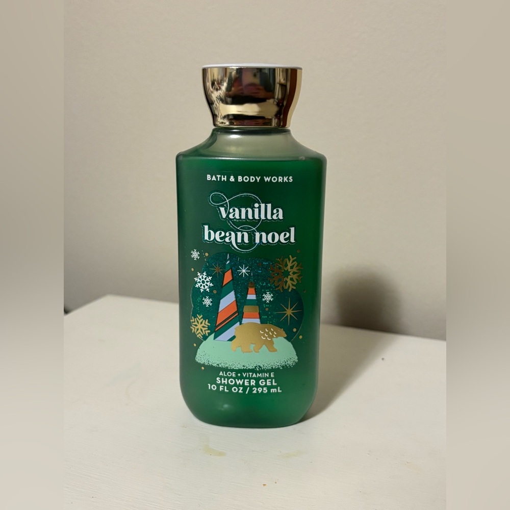 Bath & Body Works Vanilla Bean Noel Shower Gel - New